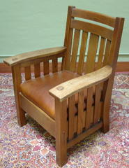 Large Harden Co. Wavy Arm Chair
